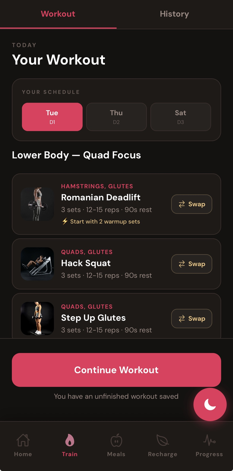 Workouts